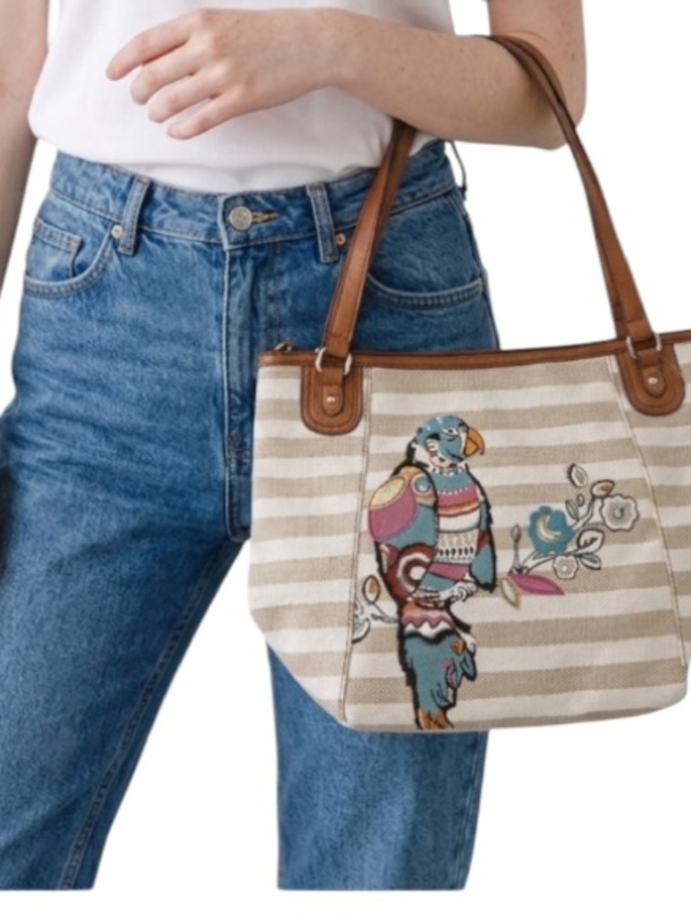 Relic Fossil canvas bag, NWOT Rare